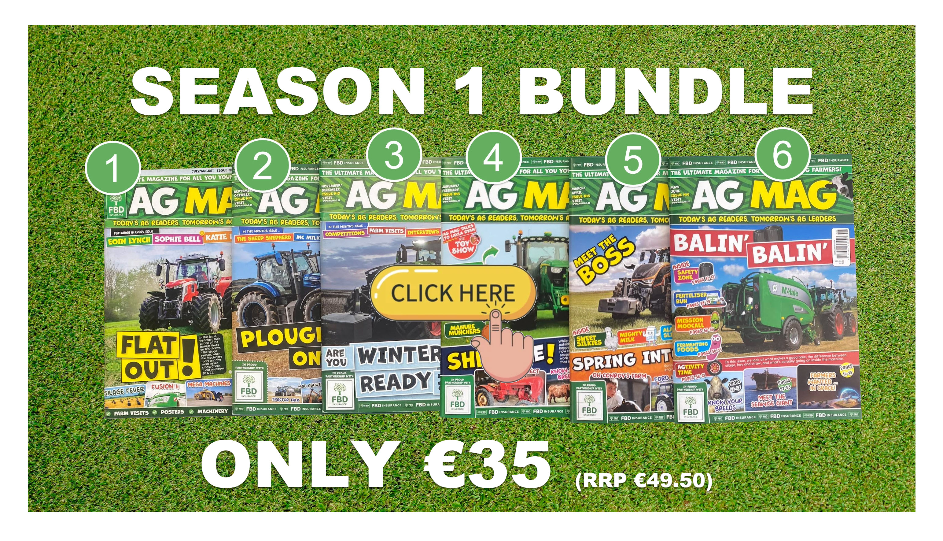 Season 1 of AG MAG ... ON SALE NOW! 